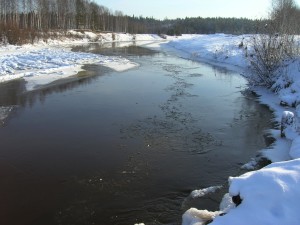 2015-10-14 Первые ледовые явления на реках севера Мартюгиной